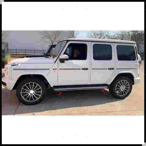 ベンツ BENZ Gクラス後期型 W463aW464 2019-2022 G500/G55/G63/G65/G350/G400 純正タイプ サイドステップ ランニングボード 新品_7