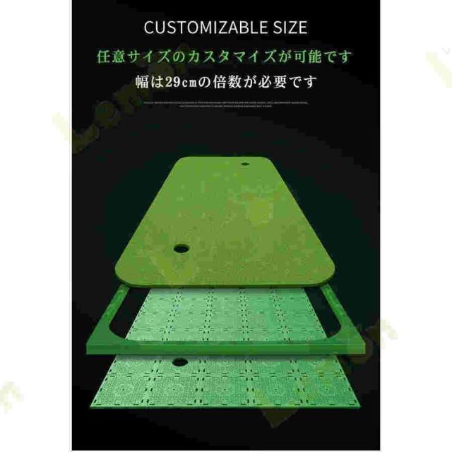 パターグリーン　パターマットゴルフパター練習マット　ゴルフグリーン パター練習器具 ゴルフパター練習器具_4