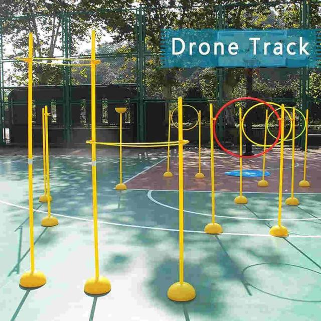 ドローンレーシング障害物コース、ドローンモデル航空機練習用具、ドローンレーシングリーグ、組み立てと持ち運びが簡単、任意の組み合わせ、ドローン飛行愛好家_2
