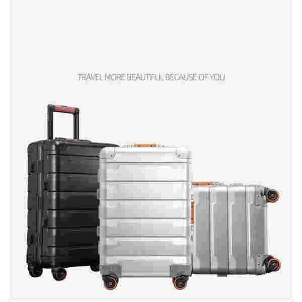 スーツケース アルミ合金ボディ キャリーケース トランク キャリー