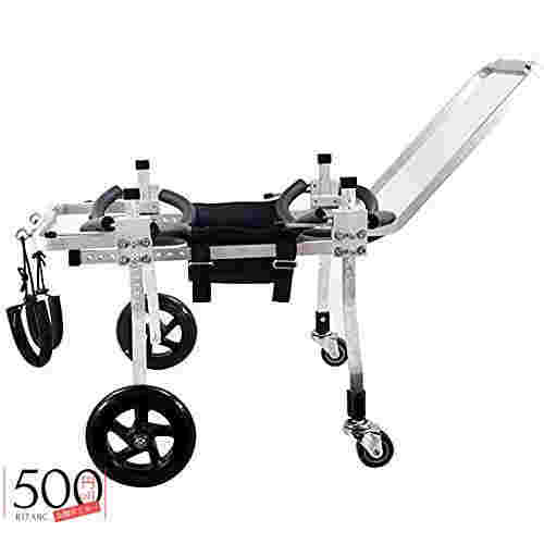 犬用車椅子犬用カート、ペット、手足、身体障害者、歩行、大型小型犬、調節可能、4輪、1.5 kg?50 kg、障害者用に で利用可能