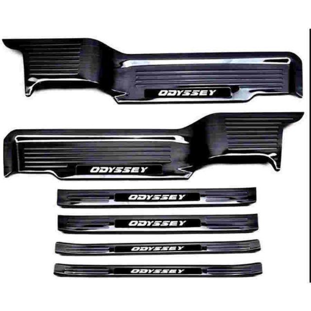 ホンダオデッセイODYSSEYRC1RC2RC4ステップガーニッシュドアキックマットラゲッジプロテクターカバー10pセットP_1