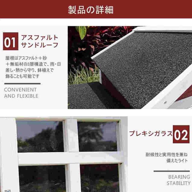 屋外ウサギケージ木製鶏小屋 ウサギケージ うさぎケージ ウサギ小屋 うさぎ小屋 ラビットケージ屋外二層木製チキン小屋 木製小動物 アパートメント フラット換気_7