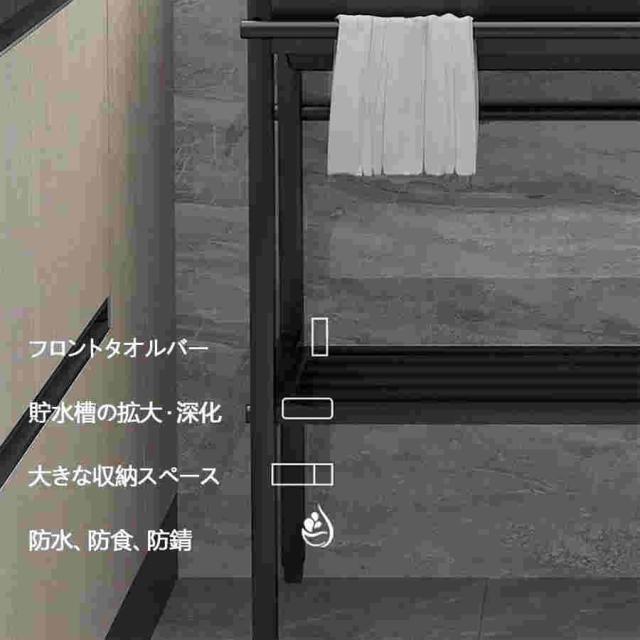 ブラック キッチン シンク ステンレス スチール シンク ガーデン シンク 業務用シンク 引き出し式蛇口付き キッチン シンク 工場 屋外 ファーム_2