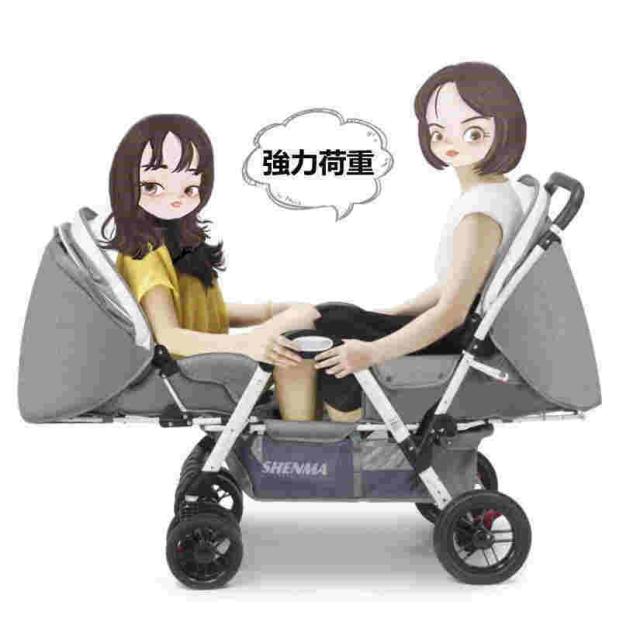 ベビーカー（バギー）二人 双子用 対面 双子用 丈夫 軽量 おすすめ_2
