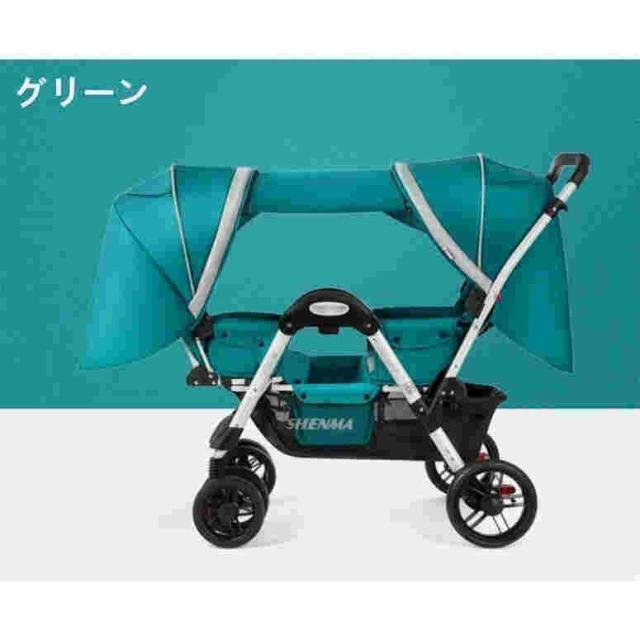 ベビーカー（バギー）二人 双子用 対面 双子用 丈夫 軽量 おすすめ_6