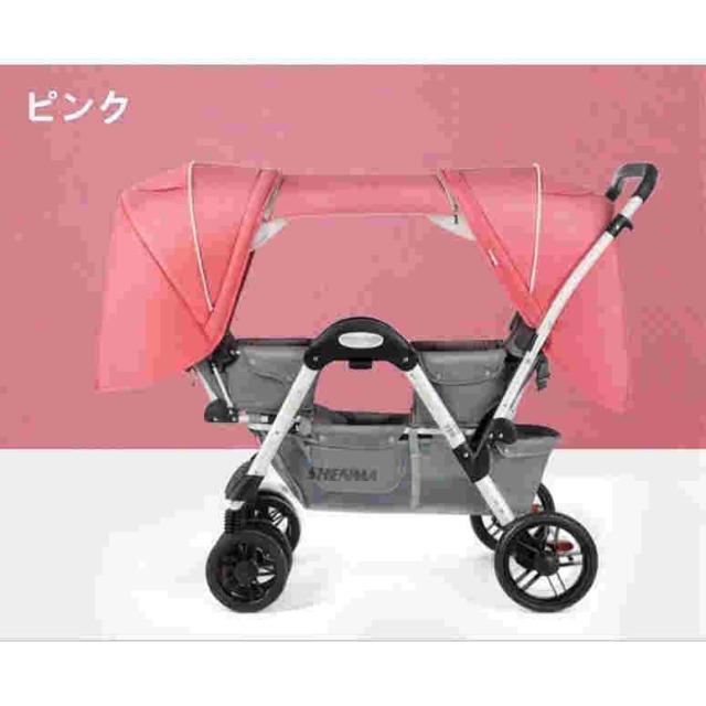 ベビーカー（バギー）二人 双子用 対面 双子用 丈夫 軽量 おすすめ_8