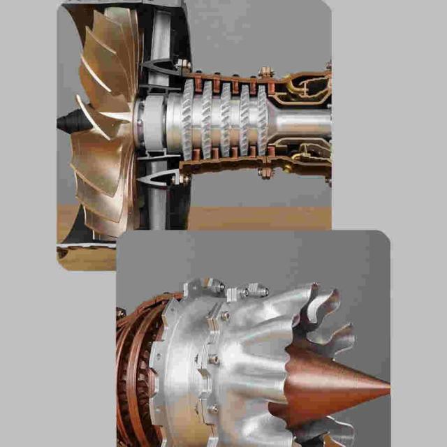 航空機エンジンモデル、航空ターボファンエンジンモデル、DIY組立電気エンジンモデル、金属エンジンモデルキット、科学物理実験おもちゃ、機械愛好家向け_4