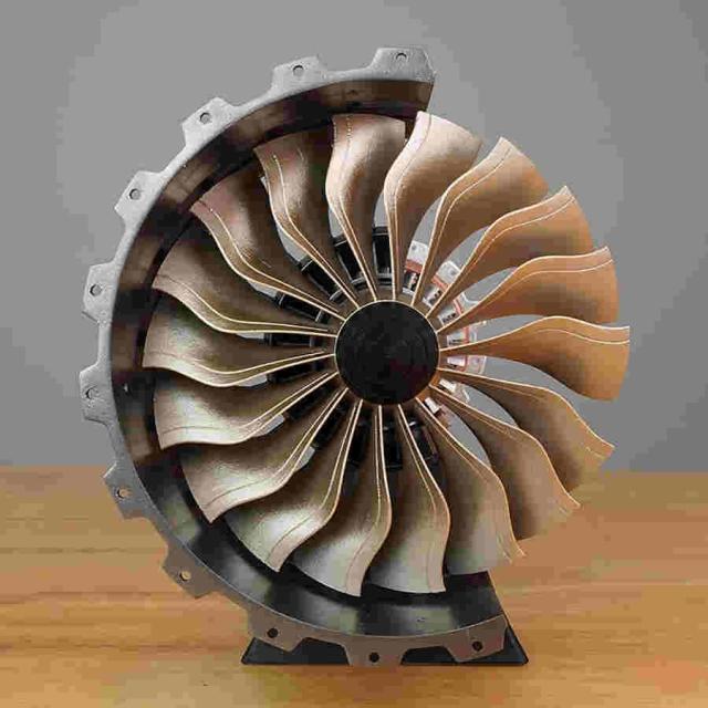 航空機エンジンモデル、航空ターボファンエンジンモデル、DIY組立電気エンジンモデル、金属エンジンモデルキット、科学物理実験おもちゃ、機械愛好家向け_5