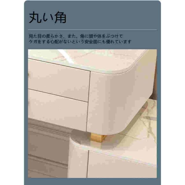 ドレッサー 北欧風 鏡台 オシャレ お姫系 LEDミラー レザー調 ドレッサー スツールセット 寝室 化粧テーブル 小さい化粧台 コスメ台 収納 J204_7