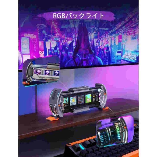 Divoom Times Gate 置き時計 おしゃれ デジタル ピクセルアート/アプリ制御/5つのカスタマイズ可能 RGB スクリーン/WiFi接続/DIY卓上時計/多機能 銀色_3
