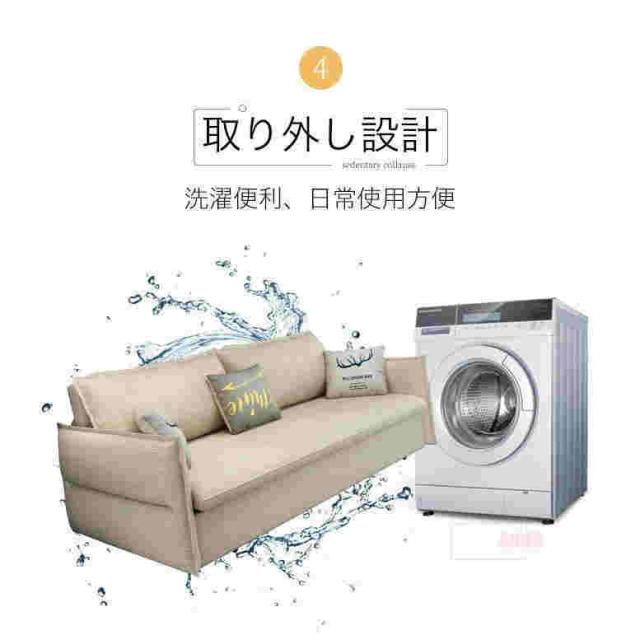 ソファー ソファ 175CM ソファーベッド 3人掛け 折りたたみ　収納付き　ソファベッド 家庭用 室内用 折りたたみベッド エレガント シンプル カウチソファ_13
