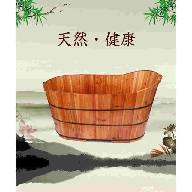 天然木製浴槽 お風呂 成人風呂バケツ 家庭用 大人用 バスタブ 浴槽 リラックス お風呂グッズ 蓋なし_1