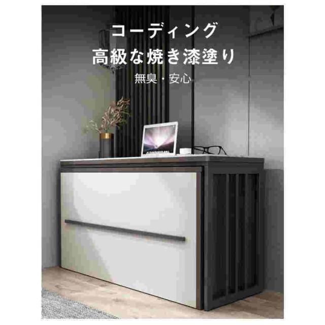 ベッドテーブル 折り畳みベッド 折りたたみテーブル付き 実用性 コンパクト おしゃれ カウチ ベッド 北欧風 デスク アンティーク テレワーク_14