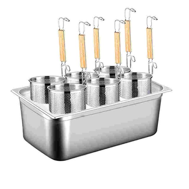 そばゆで釜 おでんのです鍋 茹麺鍋セット調理器具スープ鍋 テボ ラーメン 鍋 ステンレス鍋 業務用 家庭用 シチューポット 煮込み料理 ガス火対応 IH対応 パスタの通販は