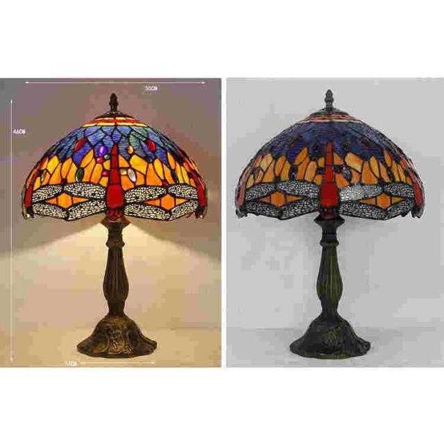 テーブルランプ アンティーク ステンドグラス 卓上ランプ 綺麗な卓上