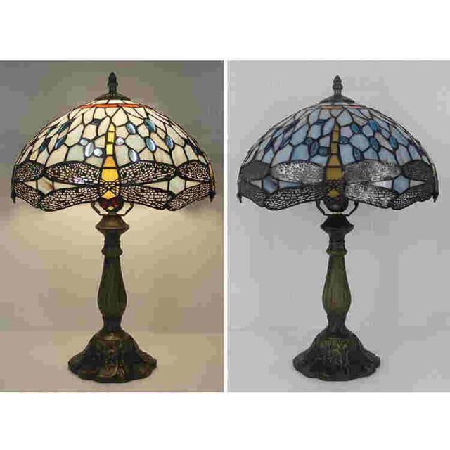 テーブルランプ アンティーク ステンドグラス 卓上ランプ 綺麗な卓上