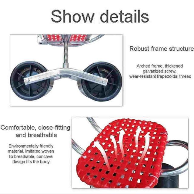 ガーデニング ローリングシート ガーデンシート ガーデンチェア 高さ