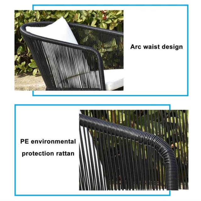 5個の屋外パティオ家具セット籐椅子ウィッカーセット錦ガラステーブルと4脚付き、屋外屋内使用裏庭ポーチガーデンプールサイドバルコニー家具セット(Color:Wh 5個の屋外パティオ家具セット籐椅子ウィッカーセット、ガラステーブル