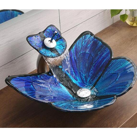 洗面ボウル 和風 洋風 ブルー 洗面台 【公式通販】