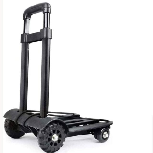 キャリーカート 折りたたみ式 軽量 ハンドキャリー コンパクト 旅行用品 アウトドア 運搬 カート固定ロープ付き 耐荷重75kg 4,513円