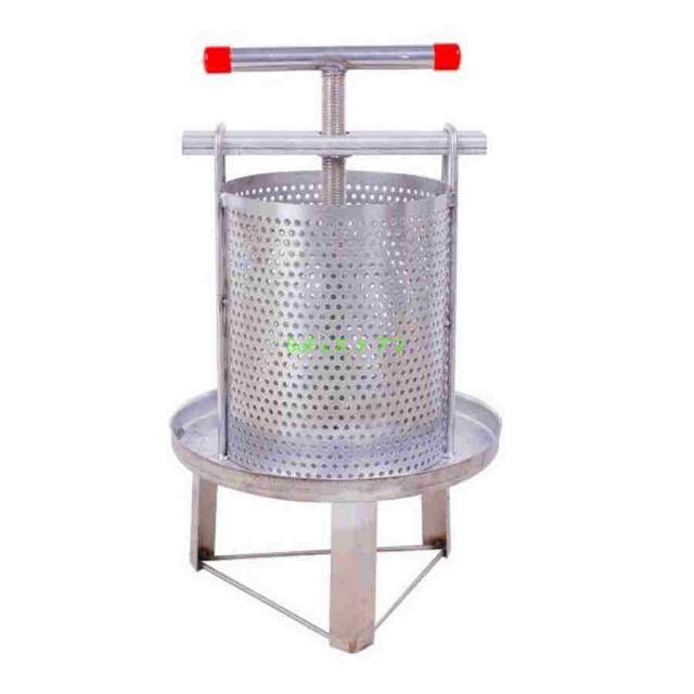 蜜を絞り器 蜂蜜分離器 手動 ステンレス蜂蜂蜜抽出ハニカム 蜂蜜押さえ ドラム養蜂農場 養蜂器具 圧縮製蝋器