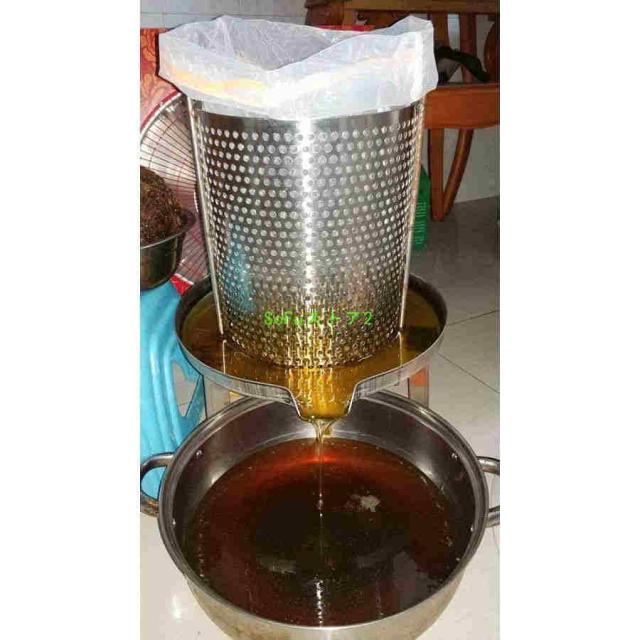 蜜を絞り器 蜂蜜分離器 手動 ステンレス蜂蜂蜜抽出ハニカム 蜂蜜押さえ ドラム養蜂農場 養蜂器具 圧縮製蝋器_7