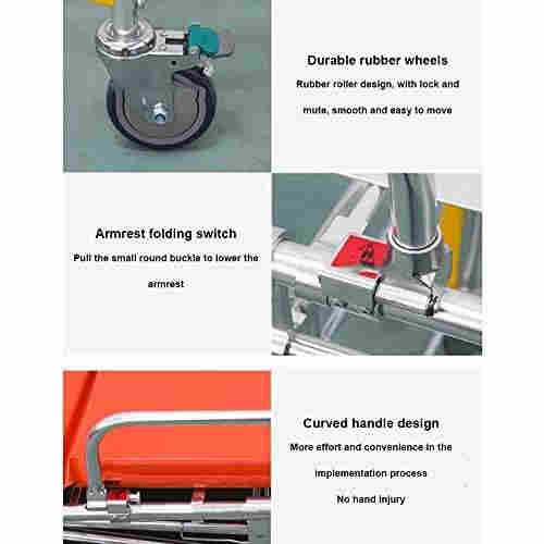 アルミ合金自動ローディングレスキューストレッチャー、救急車スト