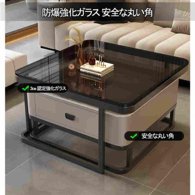ネストテーブル ローテーブル センターテーブル リビングテーブル コーヒーテーブル ローテーブルおしゃれ 大理石テーブル 大理石調 入れ子式 2個セット 組み合_10