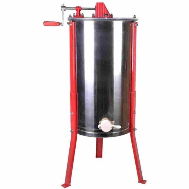 蜂蜜分離器 遠心分離機 手動式 2フレーム 手動蜂蜜抽出器 蜂蜜抽出 