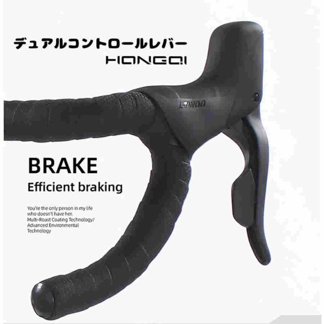 スポーツバイクスポーツ 自転車 700C×28C エアロロードバイク初心者 適応身長160cm デュアルコントロールレバー 内部配線アルミフレーム通勤 街乗り_9