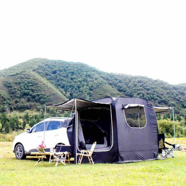 車連結ポップアップテント　車中泊　ブラック2×2m 車連結ポップアップテント 車中泊 ブラック2×2m （車連結テント