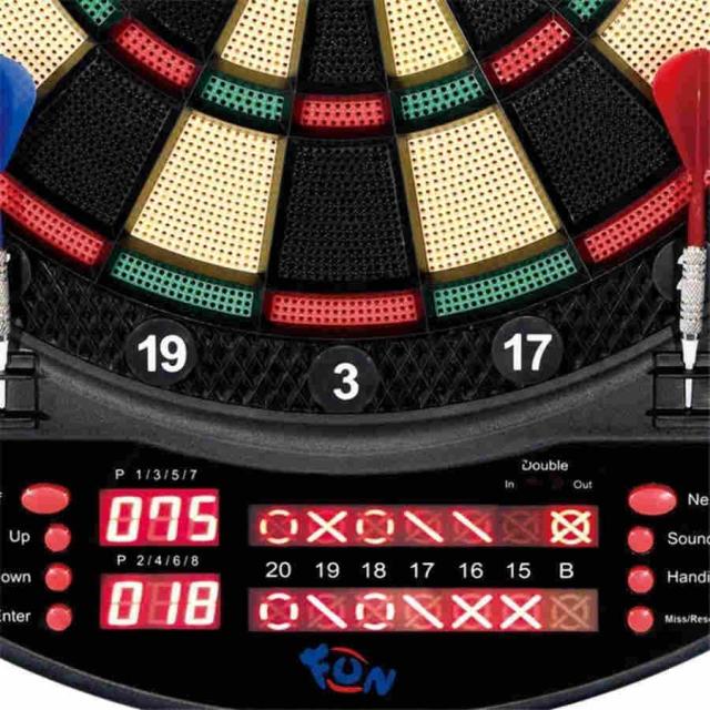楽しいプロの競技トレーニング自動スコアリング電子ダーツボードセットホームバーオフィスエンターテインメントダーツマシン_3