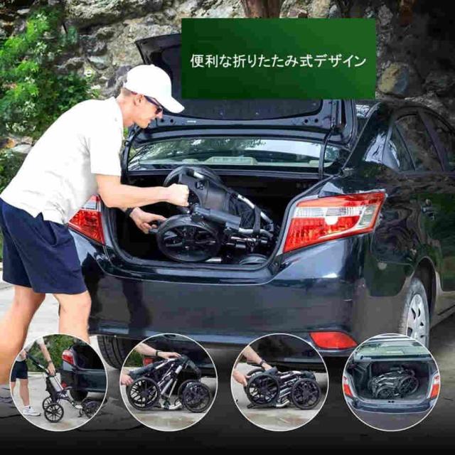 メンズゴルフ手押し車 ゴルフプッシュプルカートゴルフ 御徒面子 持ちはこび どんぶり鉢 野球クラブ 折り畳み式手押し車 軽銀アロイ製お手手うち切りとドリンク保持者付き添い人 開閉