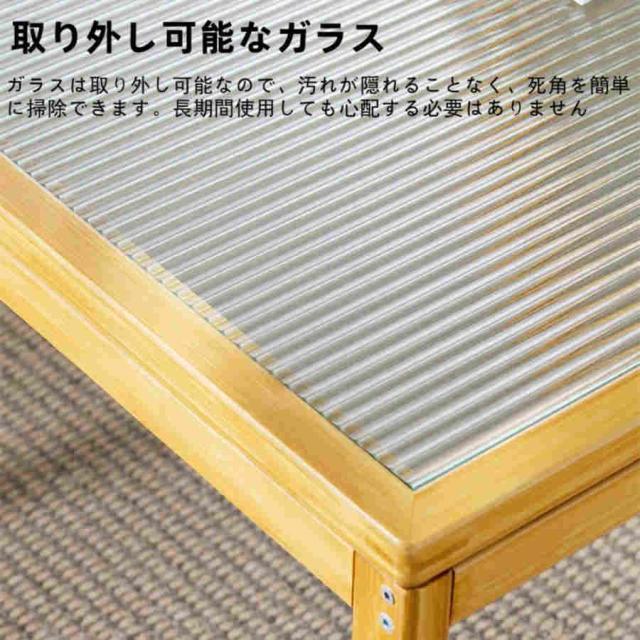 センターテーブル ネストテーブル ローテーブル コーヒーテーブル チャンホングラス 籐編みクラフト リビングテーブル 自由な組み合わせ 寝室の装飾 リビン スペ_6