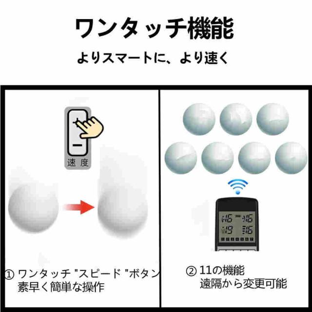 自動卓球ロボット リモコン付きプロトレーニング用ピンポンボールマシン 多回転 卓球ロボットマシン 多種類のスピンボール 卓球ロボット 自動ボールマシン トレ_3