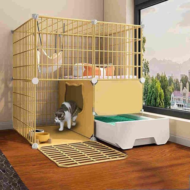 猫ケージ トイレ付 大型 キャットケージ ペット 猫ベビー ケージ屋内猫ベビーサークル 檻 ねこ ネコケージ 猫ハウス 2段 3段 多頭飼い 室内飼い 保護 脱走防止う
