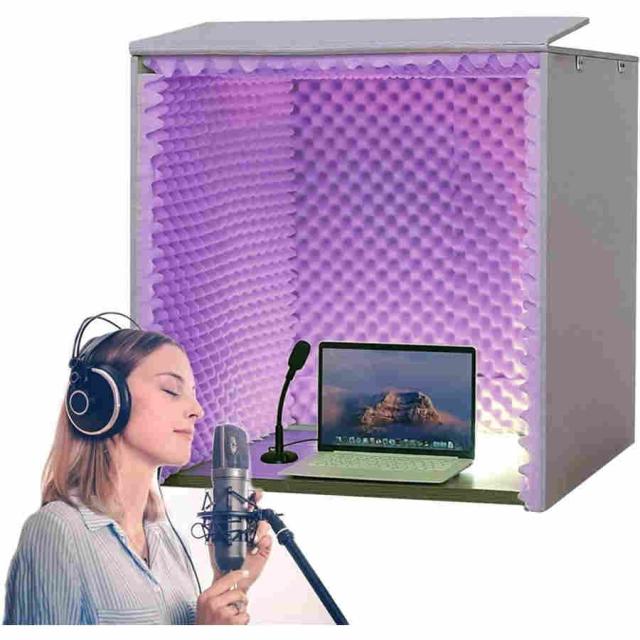 ?易隔音室 隔音室 1人用 ?面隔板 隔音棚隔音室 隔音小屋 隔板 隔音材料 吸音板 ?上 家 ?易 私人棚 防?沫 会? ????用 居家?公 ?程?公 ?置、?装、の通販は