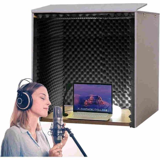 ?易隔音室 隔音室 1人用 ?面隔板 隔音棚隔音室 隔音小屋 隔板 隔音材料 吸音板 ?上 家 ?易 私人棚 防?沫 会? ????用 居家?公 ?程?公 ?置、?装、の通販は