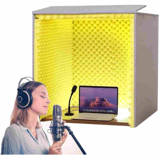 ?易隔音室 隔音室 1人用 ?面隔板 隔音棚隔音室 隔音小屋 隔板 隔音材料 吸音板 ?上 家 ?易 私人棚 防?沫 会? ????用 居家?公 ?程?公 ?置、?装、の通販は