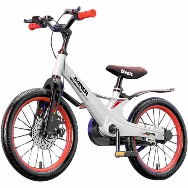 補助輪付き子ども用自転車（20インチ）超軽量マグネシウム素材フレーム ディスクブレーキ付き 泥除け付き レース用タイヤ 6ー12歳適合_2