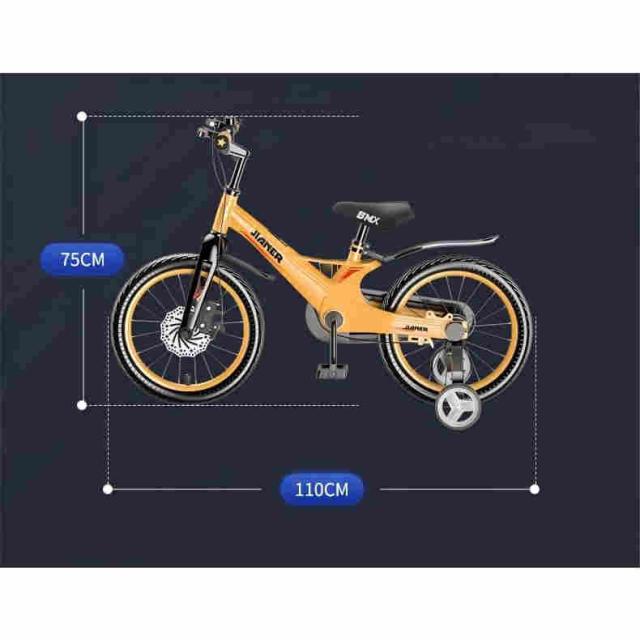 補助輪付き子ども用自転車（20インチ）超軽量マグネシウム素材フレーム ディスクブレーキ付き 泥除け付き レース用タイヤ 6ー12歳適合_7