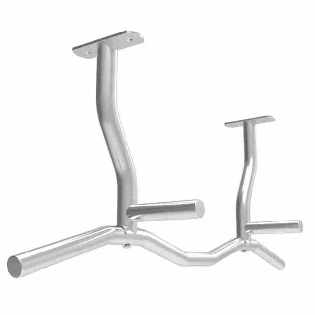 天井取り付け型懸垂バー、壁取り付け型ヘビーデューティ チンアップ バー ホーム ジム エクササイズ機器、250KG までサポートの通販は 14,652円