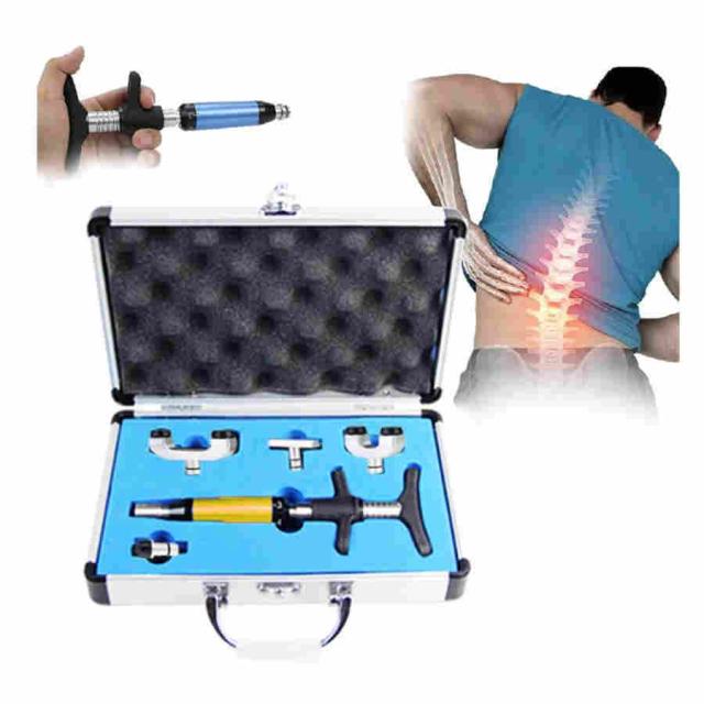 手動カイロプラクティック調整ツール 脊椎マッサージ 6レベルの手動脊椎アクティベーター 携帯用 バックマッサージツール 関節痛を改善 調整脊椎 頸椎と胸部 脊 13,536円