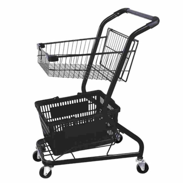 ショッピングカート 買い物カート トロリーカート 2段ショッピングカート 業務用