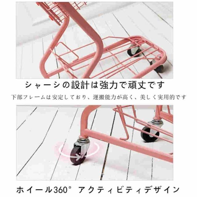 ショッピングカート 買い物カート トロリーカート 2段ショッピングカート 業務用