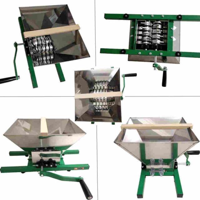 粉砕機 食品 手回し粉砕機 手動 小型 破砕機 家庭用 業務用 7L 大容量 果物 野菜 粉砕機械 ステンレス鋼 お手入れが簡単
