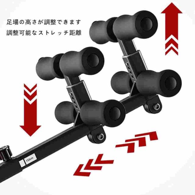 ストレッチ器具 腰椎牽引ベッド 爽快全身伸ばし 脊椎伸展ストレッチャー 家庭用頸椎エクステンションストレッチャー装置 調整可能 腰痛 肩こり 猫背 姿勢 矯正 ストレッチ器具 腰椎牽引ベッド 爽快全身伸ばし 脊椎伸展スト