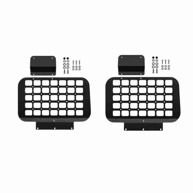 トランク拡張棚 【新型スズキジムニーJB64 JB74 2019 2020 2021 2022専用設計】サイドストレージパネルセット 無加工 簡単取付 左右セット ジムニーアルミ合金