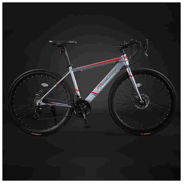 ハイパフォーマンスエアロロードバイク 700C 30段変速 ロードサイクル アルミフレーム 適応身長175cm以上 エアロバイク 街乗り・通勤・通学に最適。